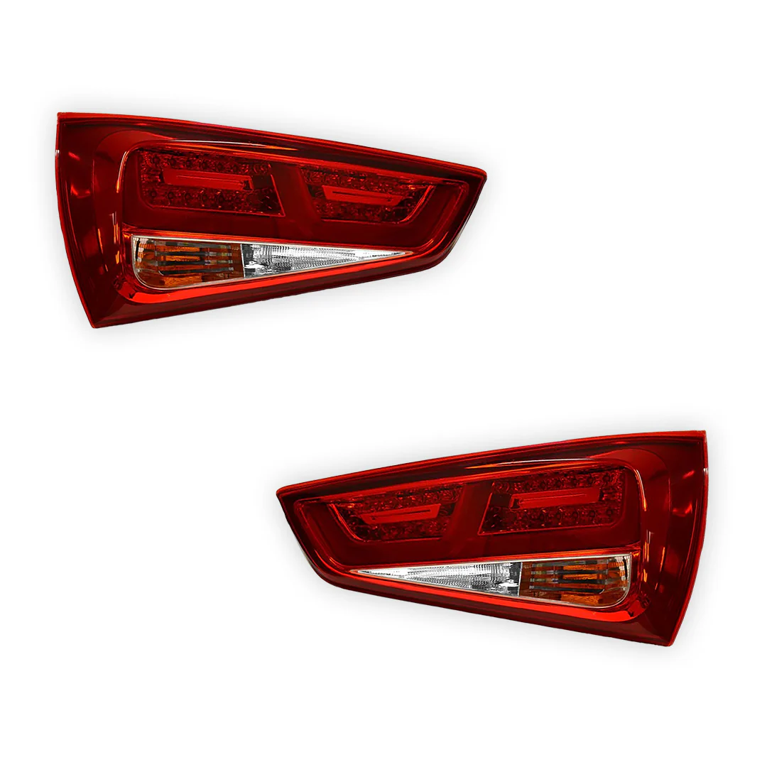 Audi A1 8X (2010 - 2014) Clear Red 3D LED Stripe Bar Tail Lights LH + RH - Image 6