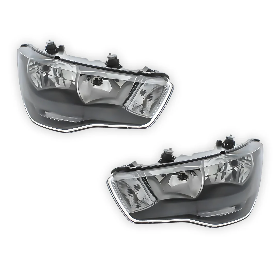 Audi A1 8X Black Headlights 2010 - 2015 OEM-Style Aftermarket Left & Right - Image 2