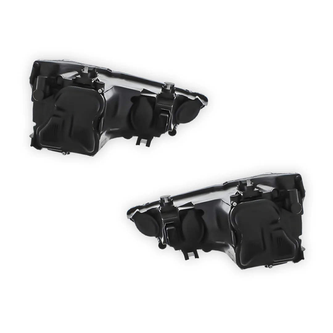 Audi A1 8X Black Headlights 2010 - 2015 OEM-Style Aftermarket Left & Right - Image 3