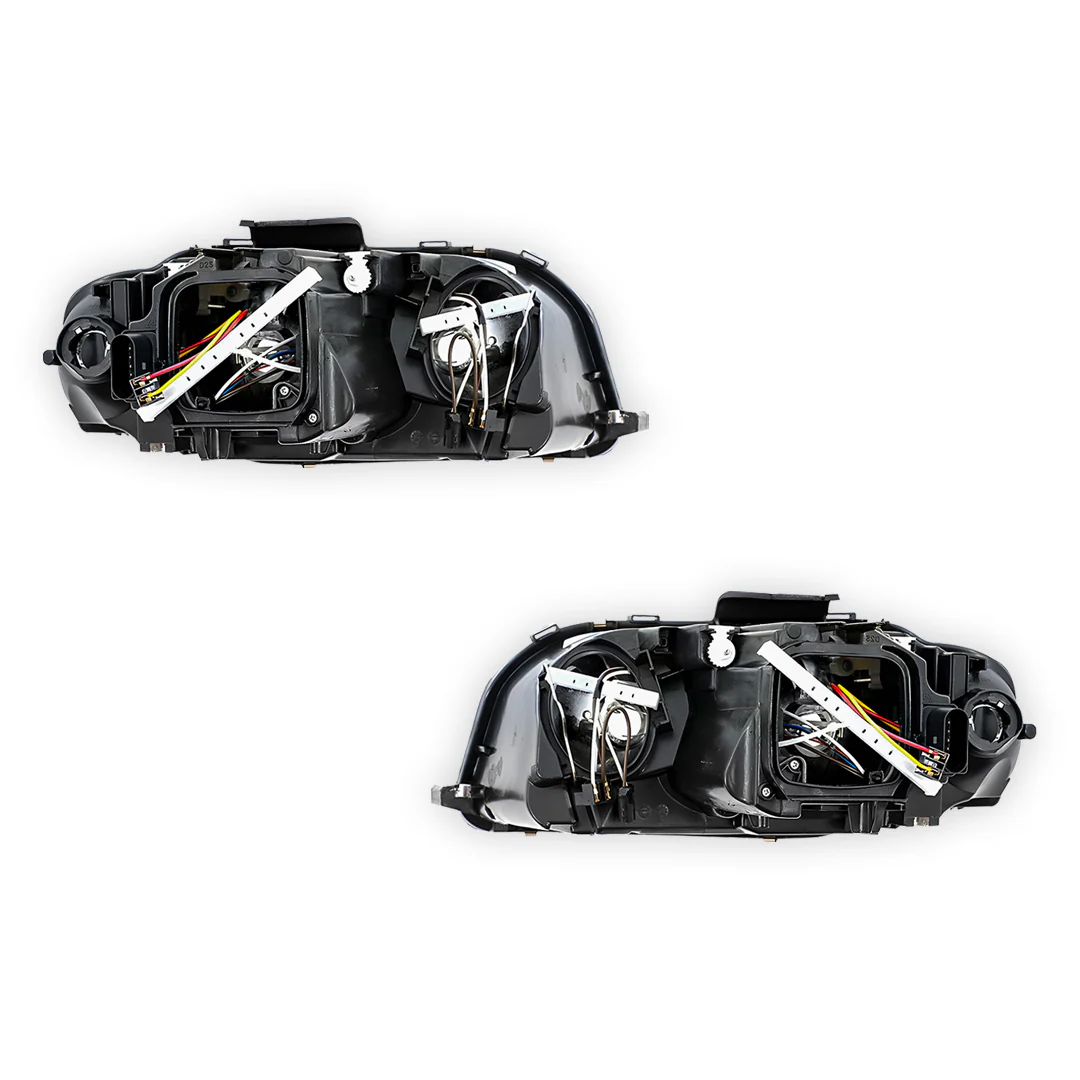 Audi A3 8P (2004 - 2008) OEM Style Non Xenon Headlights LH + RH - Image 4