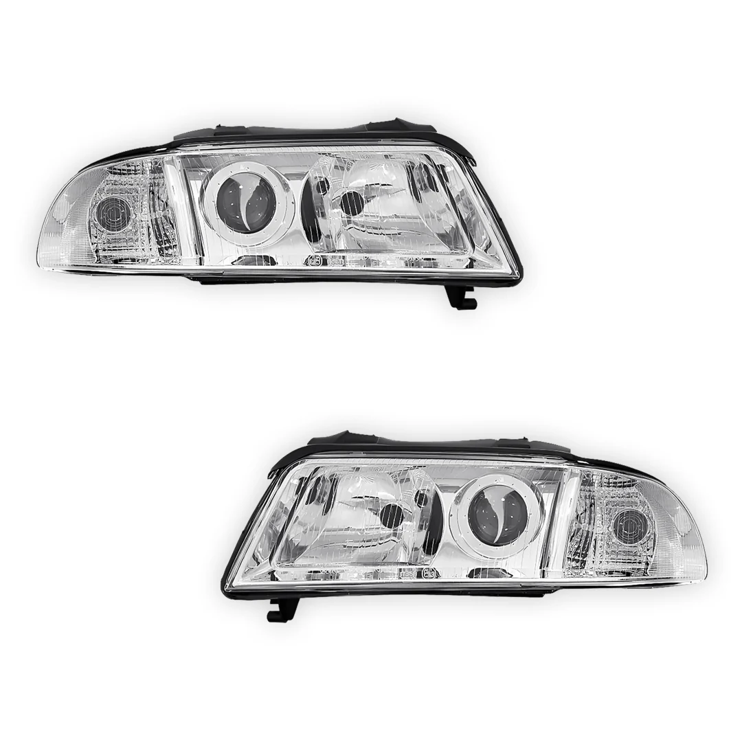 Audi A4 B5 (1999 - 2001) Halogen OEM Style Headlights LH + RH - Image 4