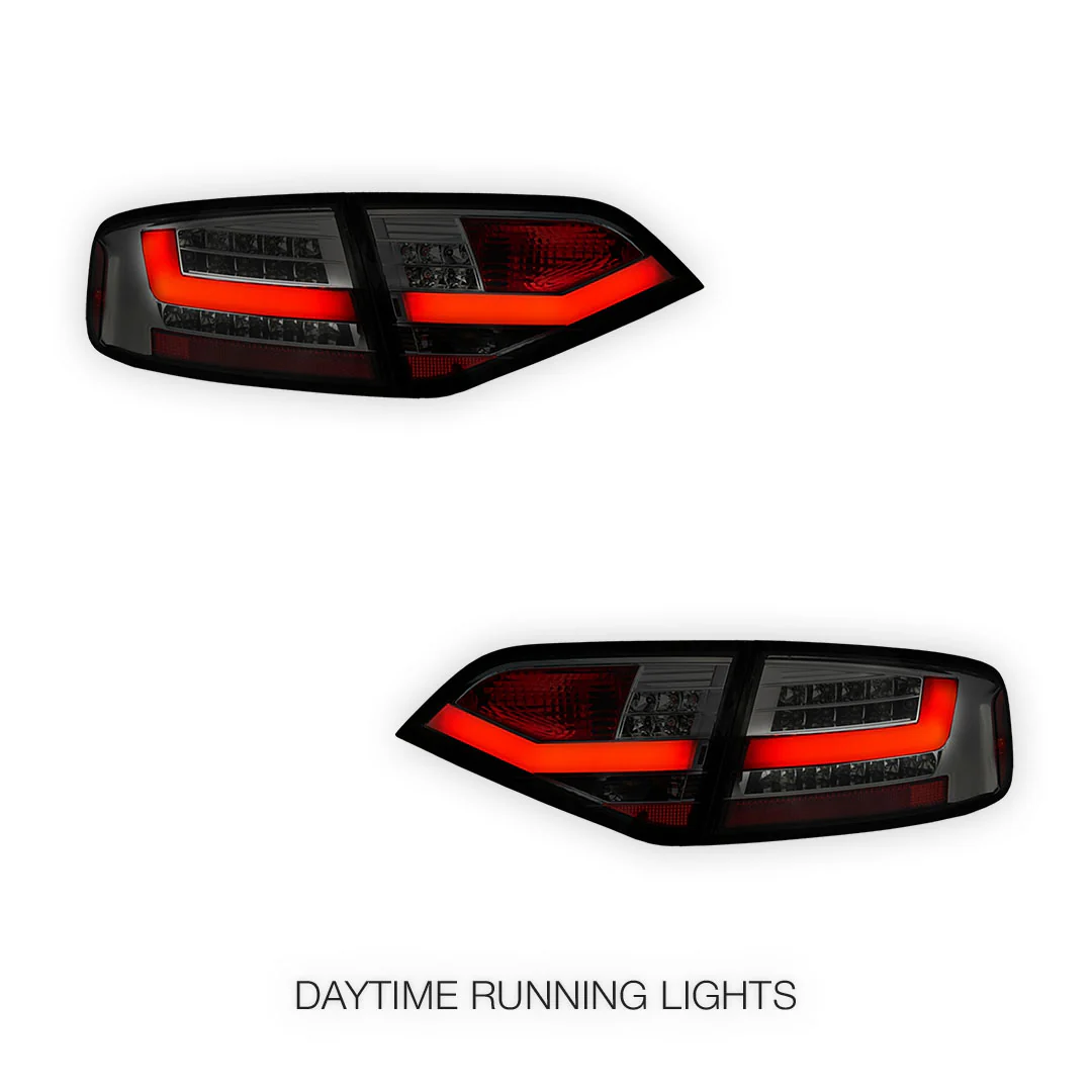 Audi A4 B8 (2008 - 2012) For model with stock Halogen tail lights only 3D LED Stripe Tail Lights LH + RH - Image 15