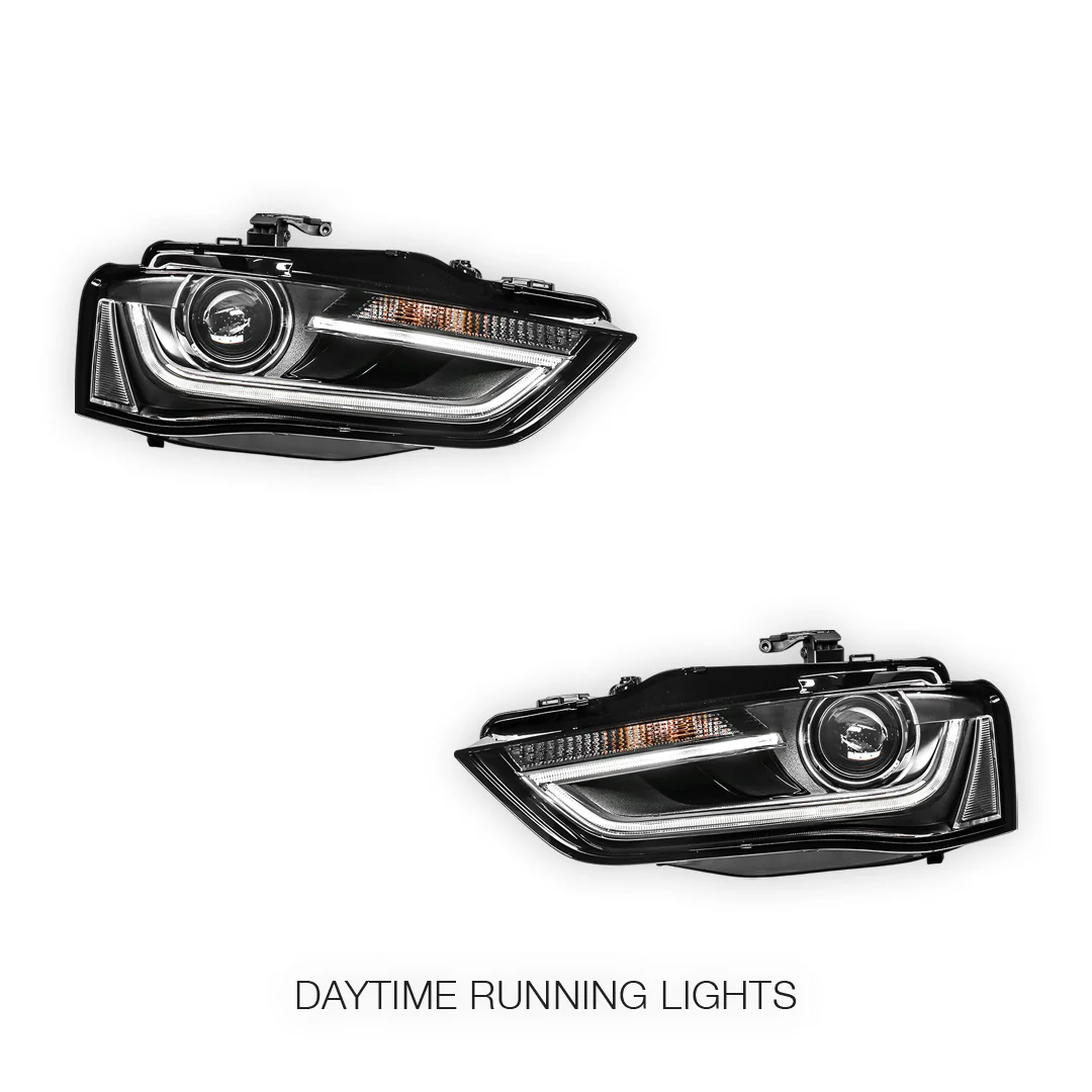 Audi A4 B8 Sedan / Avant (2012 - 2015) Headlights LH + RH - Image 2