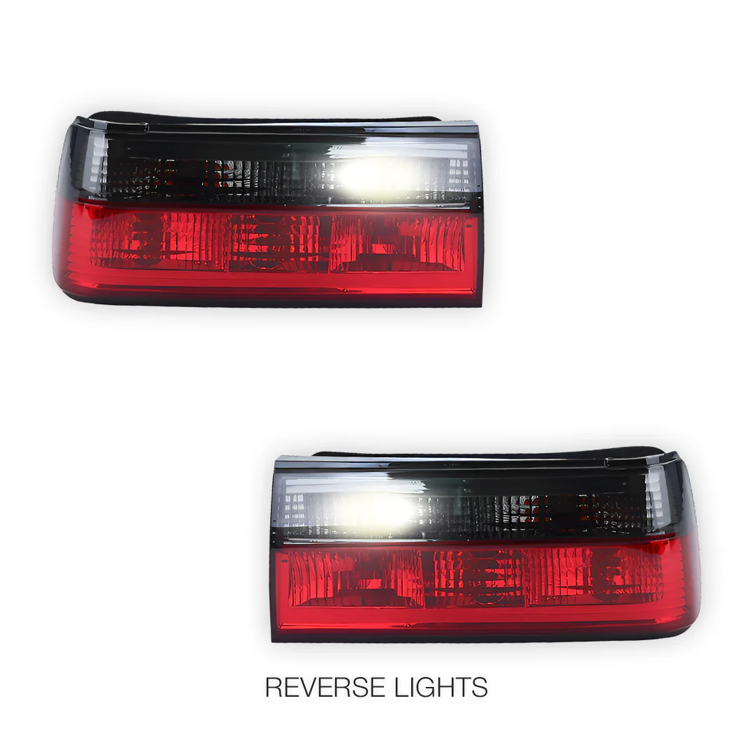 BMW 3 Series E30 (1983 - 1987) Halogen Tail Lights LH + RH - Image 12