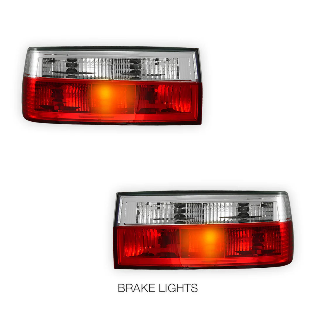 BMW 3 Series E30 (1983 - 1987) Halogen Tail Lights LH + RH - Image 4