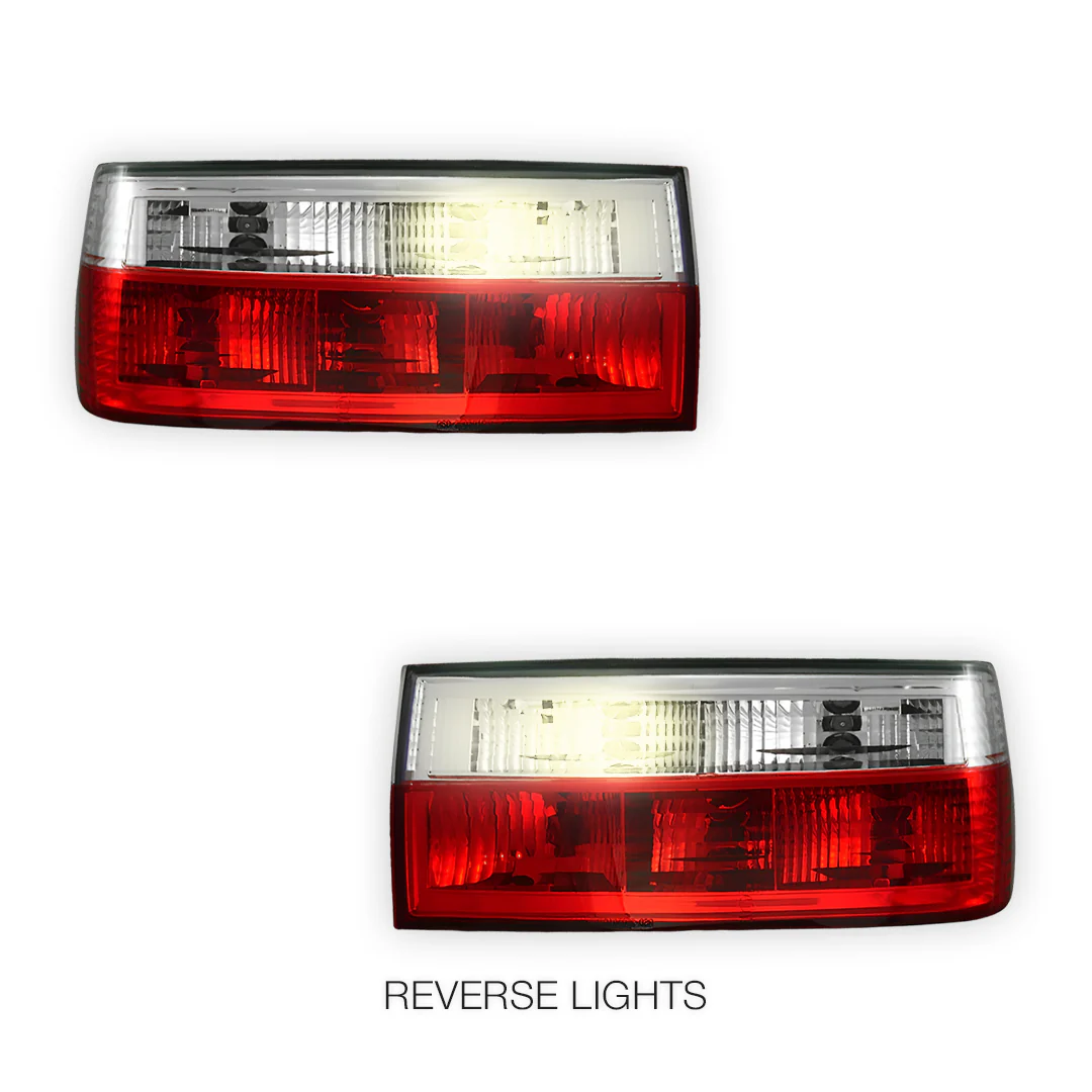 BMW 3 Series E30 (1983 - 1987) Halogen Tail Lights LH + RH - Image 6