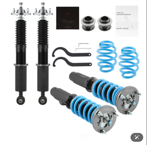 BMW 3 Series E46 (1998 - 2007) Front and Rear Coilovers Shock Absorbers LH + RH - Image 2