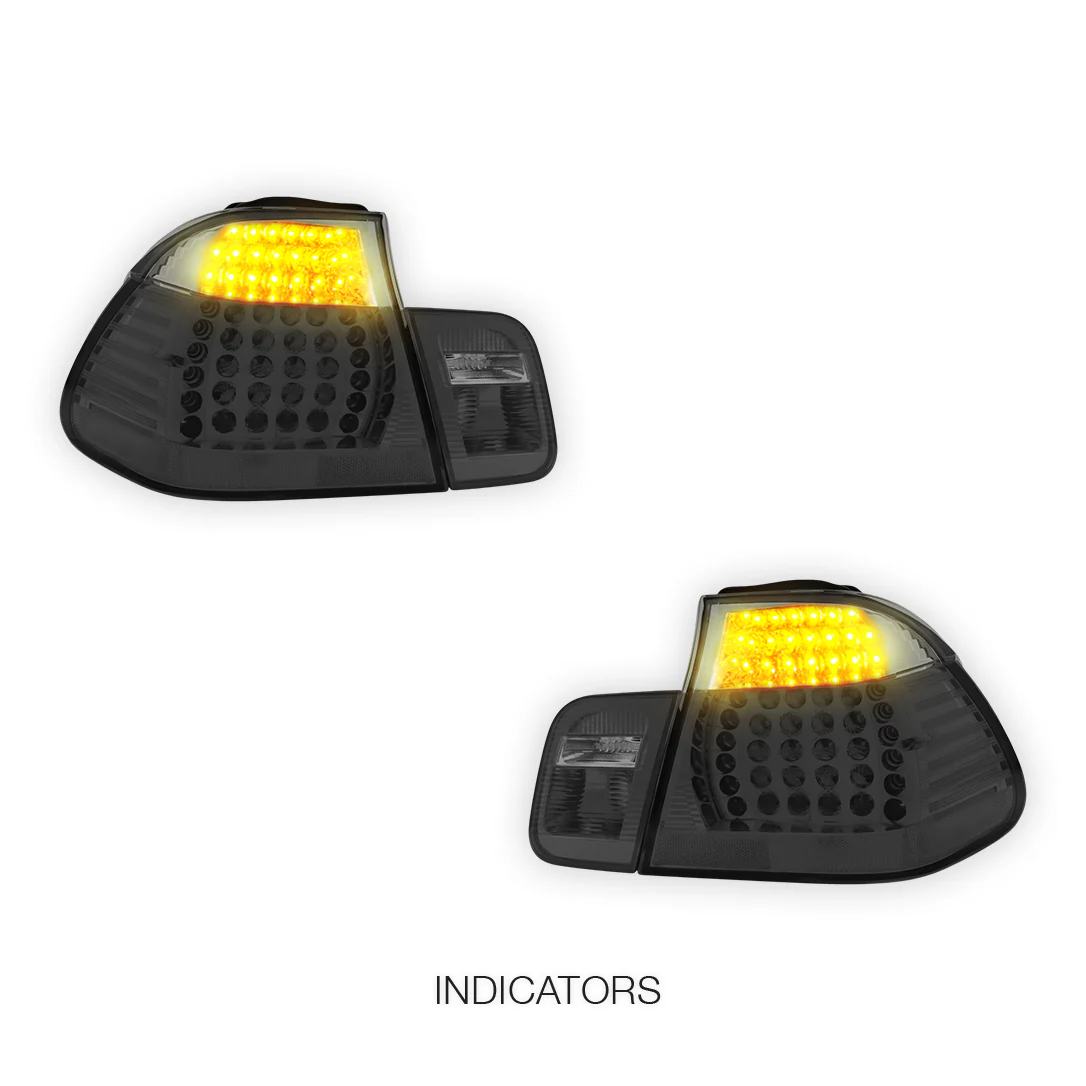 BMW 3 Series E46 Cabrio (1999 - 2005) LED Tail Lights LH + RH - Image 10