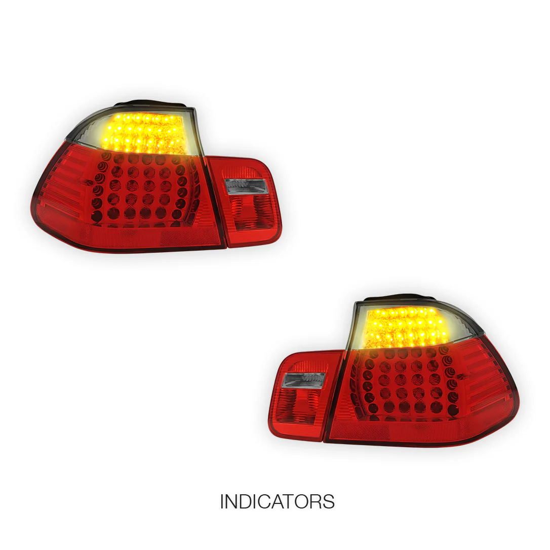 BMW 3 Series E46 Cabrio (1999 - 2005) LED Tail Lights LH + RH - Image 16