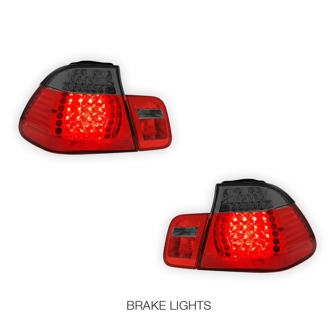 BMW 3 Series E46 Cabrio (1999 - 2005) LED Tail Lights LH + RH - Image 17