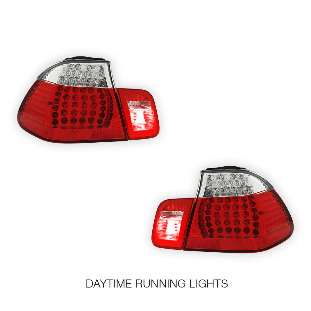 BMW 3 Series E46 Cabrio (1999 - 2005) LED Tail Lights LH + RH - Image 3