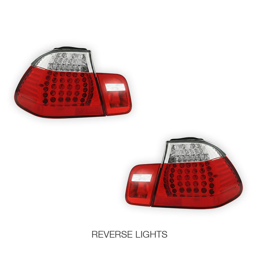 BMW 3 Series E46 Cabrio (1999 - 2005) LED Tail Lights LH + RH - Image 6
