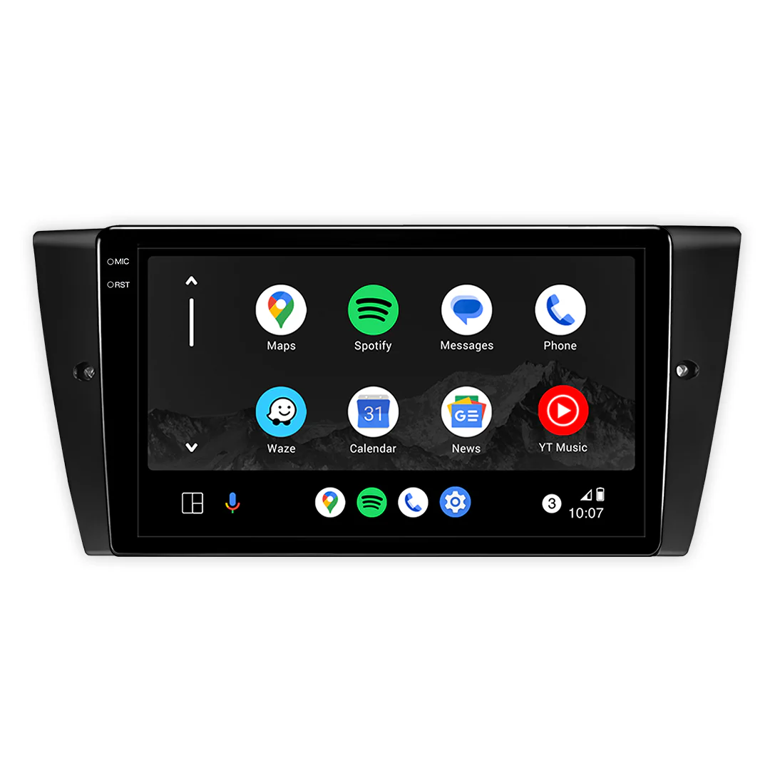 BMW 3 Series E90 (2005 - 2012) 9" Wireless Android 15 Touchscreen Stereo for Apple CarPlay / Android Auto - Image 2