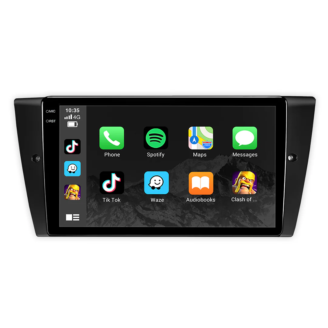 BMW 3 Series E90 (2005 - 2012) 9" Wireless Android 15 Touchscreen Stereo for Apple CarPlay / Android Auto - Image 3