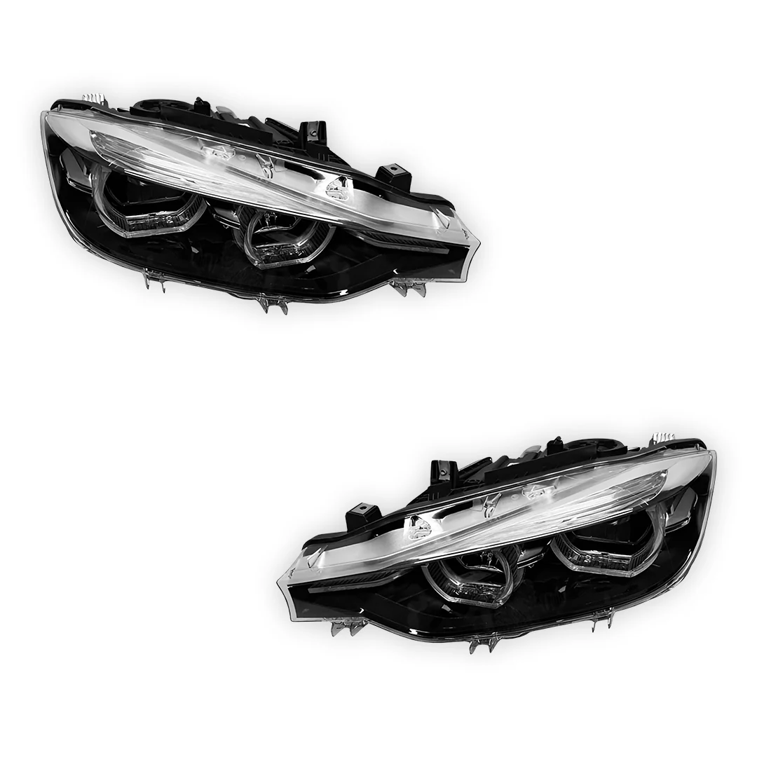 BMW 3 Series F30 LCI Sedan (2015 - 2018) Genuine Reconditioned LED Headlights LH + RH - Image 4
