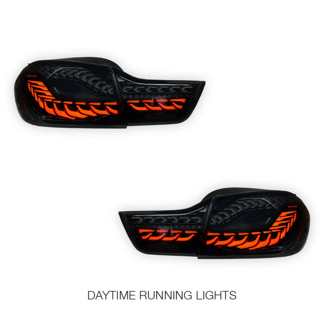 BMW 4 Series F32 / F33 / F36 / F82 / F83 (2013 - 2020) Smoked Sequential Full LED / OLED Tail Lights LH + RH - Image 3