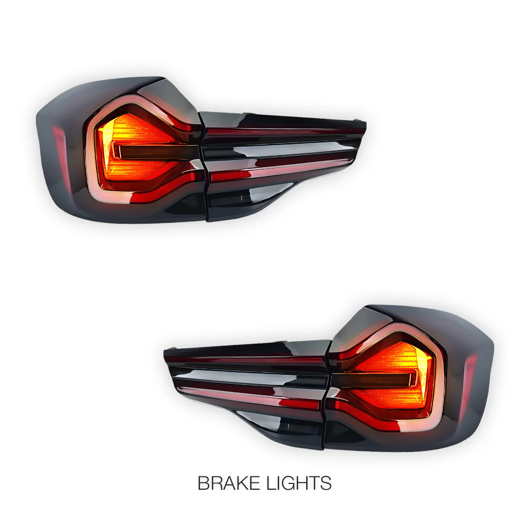 BMW X3 G01 / G08 (2017 - 2021) Facelift Style Sequential 3D Full LED Tail Lights LH + RH - Image 4