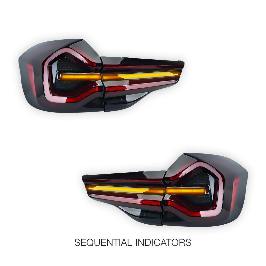 BMW X3 G01 / G08 (2017 - 2021) Facelift Style Sequential 3D Full LED Tail Lights LH + RH - Image 5
