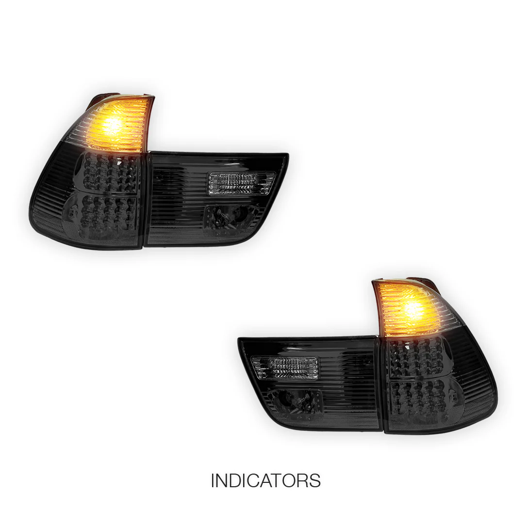 BMW X5 E53 (2000 - 2003) LED Tail Lights and Tail Gate Garnish LH + RH - Image 10