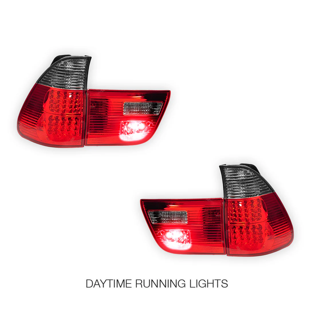 BMW X5 E53 (2000 - 2003) LED Tail Lights and Tail Gate Garnish LH + RH - Image 15