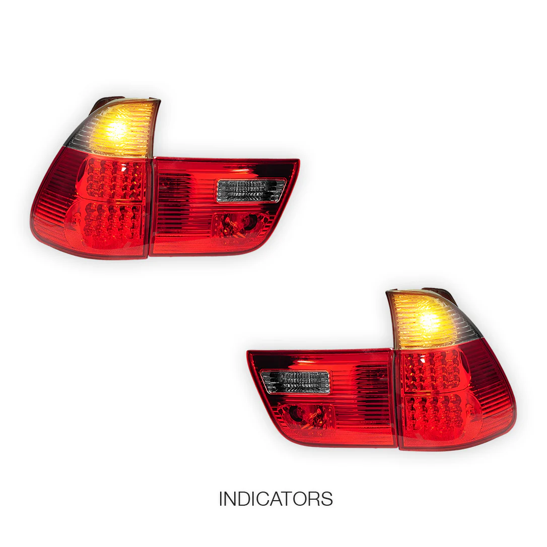 BMW X5 E53 (2000 - 2003) LED Tail Lights and Tail Gate Garnish LH + RH - Image 16