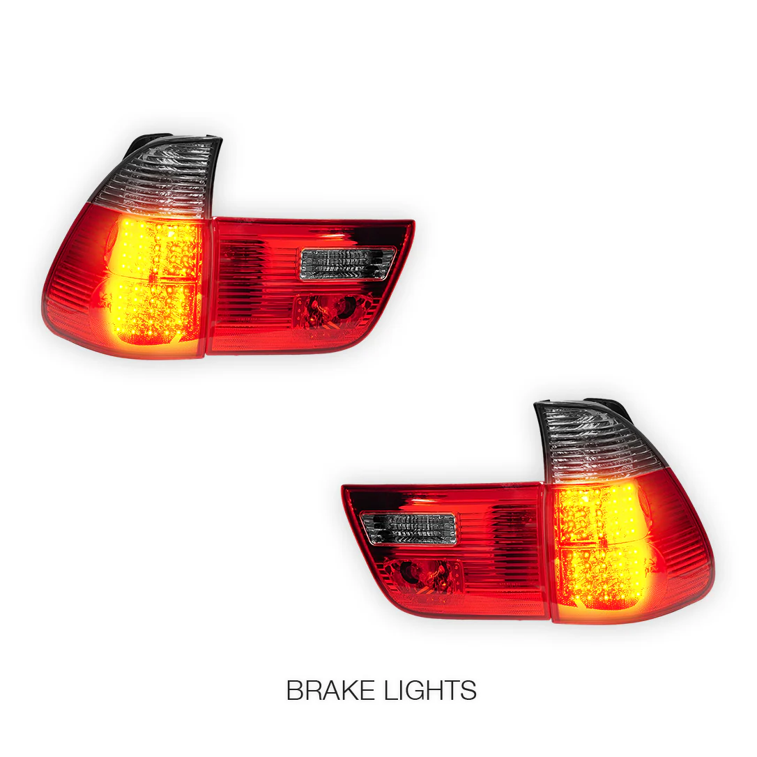 BMW X5 E53 (2000 - 2003) LED Tail Lights and Tail Gate Garnish LH + RH - Image 17
