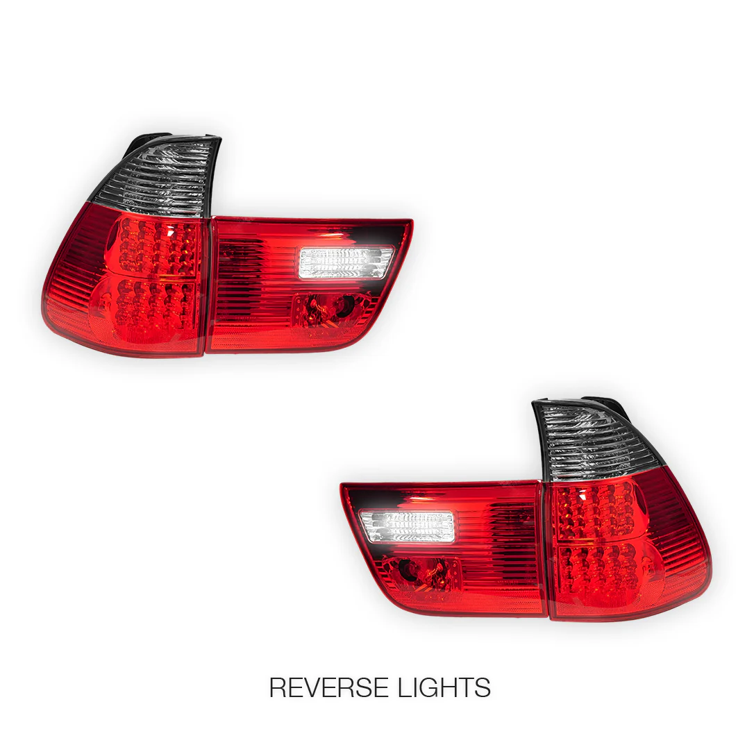 BMW X5 E53 (2000 - 2003) LED Tail Lights and Tail Gate Garnish LH + RH - Image 18