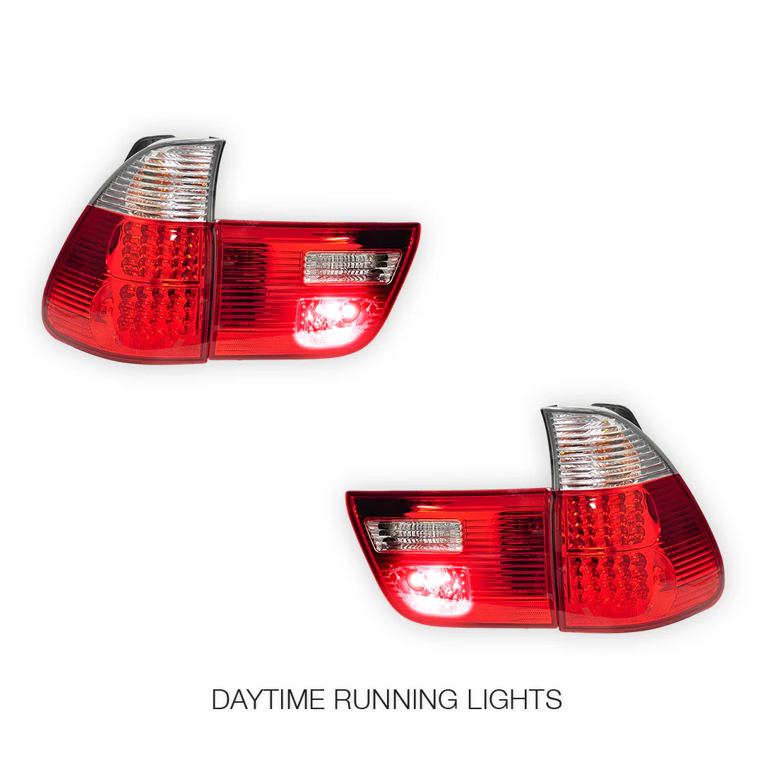 BMW X5 E53 (2000 - 2003) LED Tail Lights and Tail Gate Garnish LH + RH - Image 3
