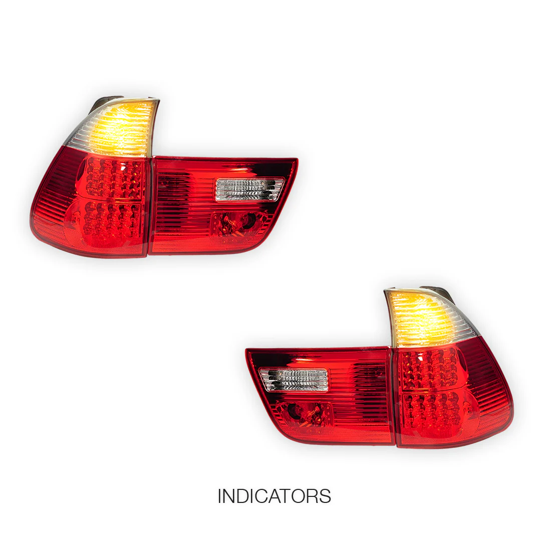BMW X5 E53 (2000 - 2003) LED Tail Lights and Tail Gate Garnish LH + RH - Image 4