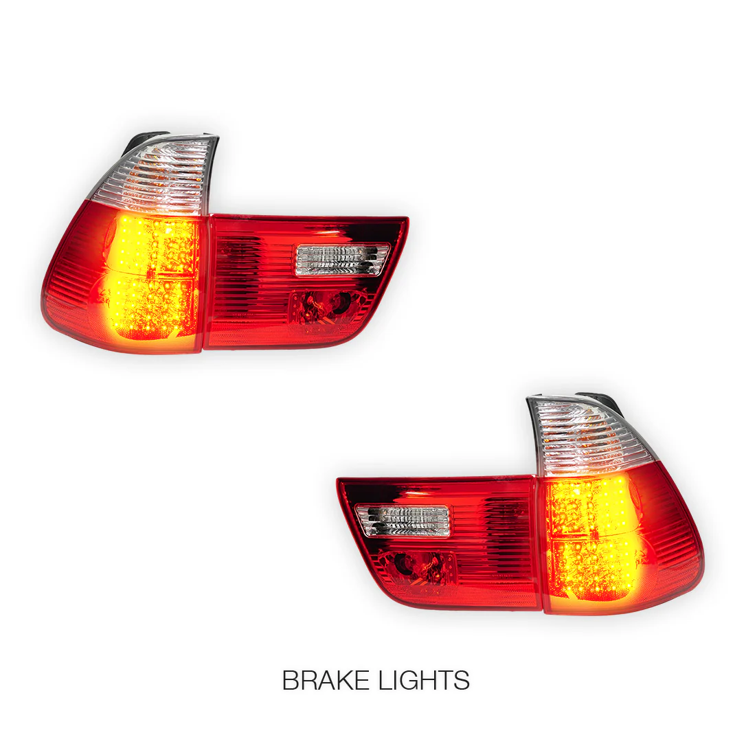 BMW X5 E53 (2000 - 2003) LED Tail Lights and Tail Gate Garnish LH + RH - Image 5