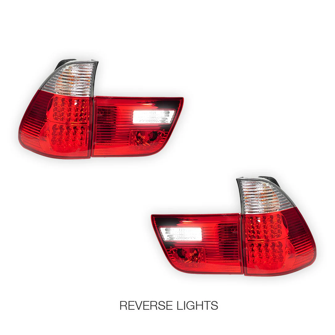 BMW X5 E53 (2000 - 2003) LED Tail Lights and Tail Gate Garnish LH + RH - Image 6