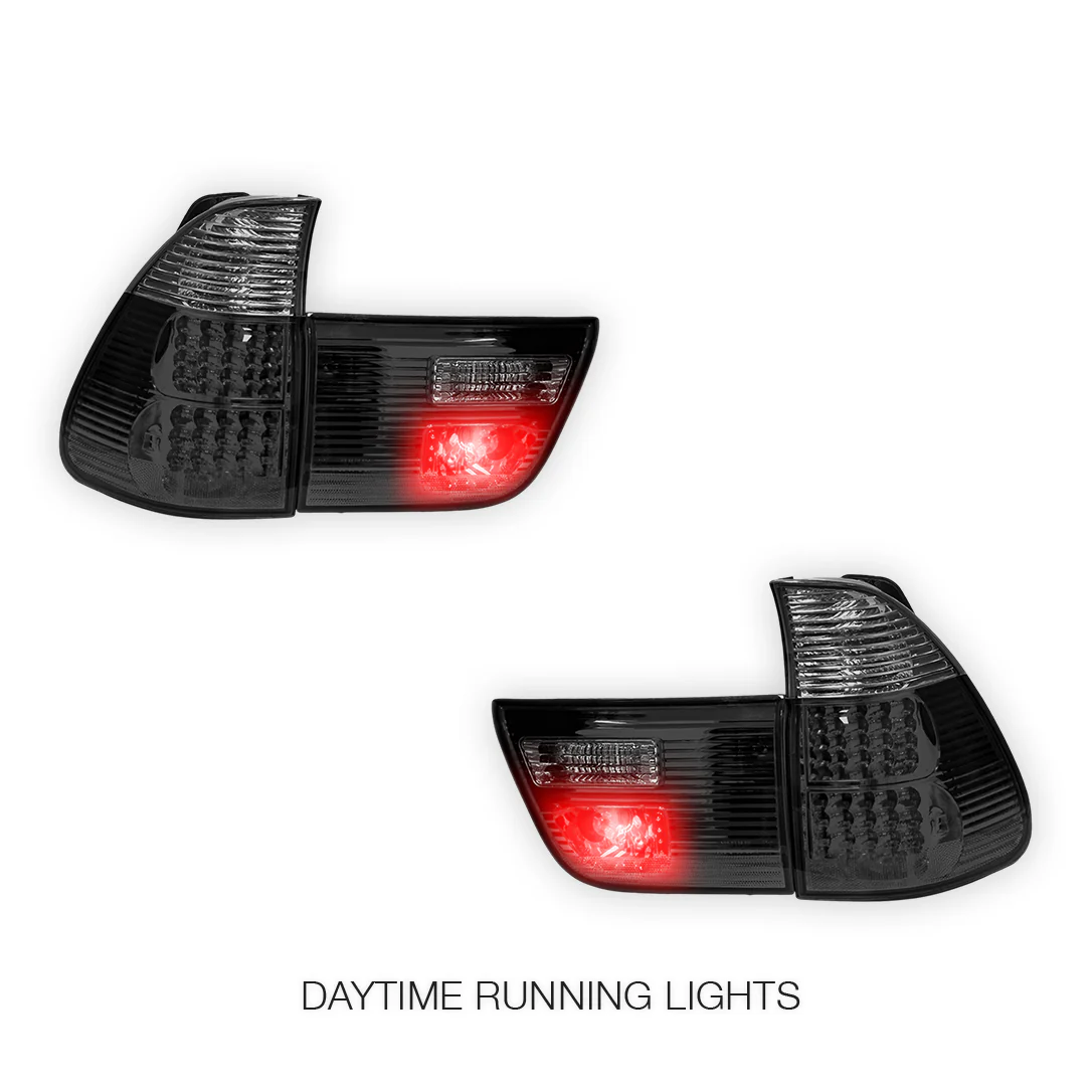 BMW X5 E53 (2000 - 2003) LED Tail Lights and Tail Gate Garnish LH + RH - Image 9