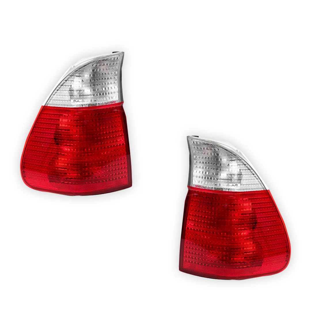 BMW X5 E53 Series 1 (2000 - 2003) OEM Style Tail Lights LH + RH - Image 3