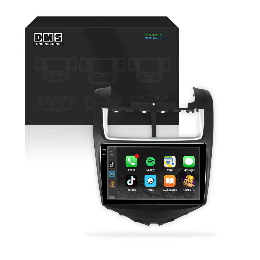 Chevrolet Aveo (2018 - 2023) Autoestéreo Android 9" Inalámbrico con CarPlay y Android Auto