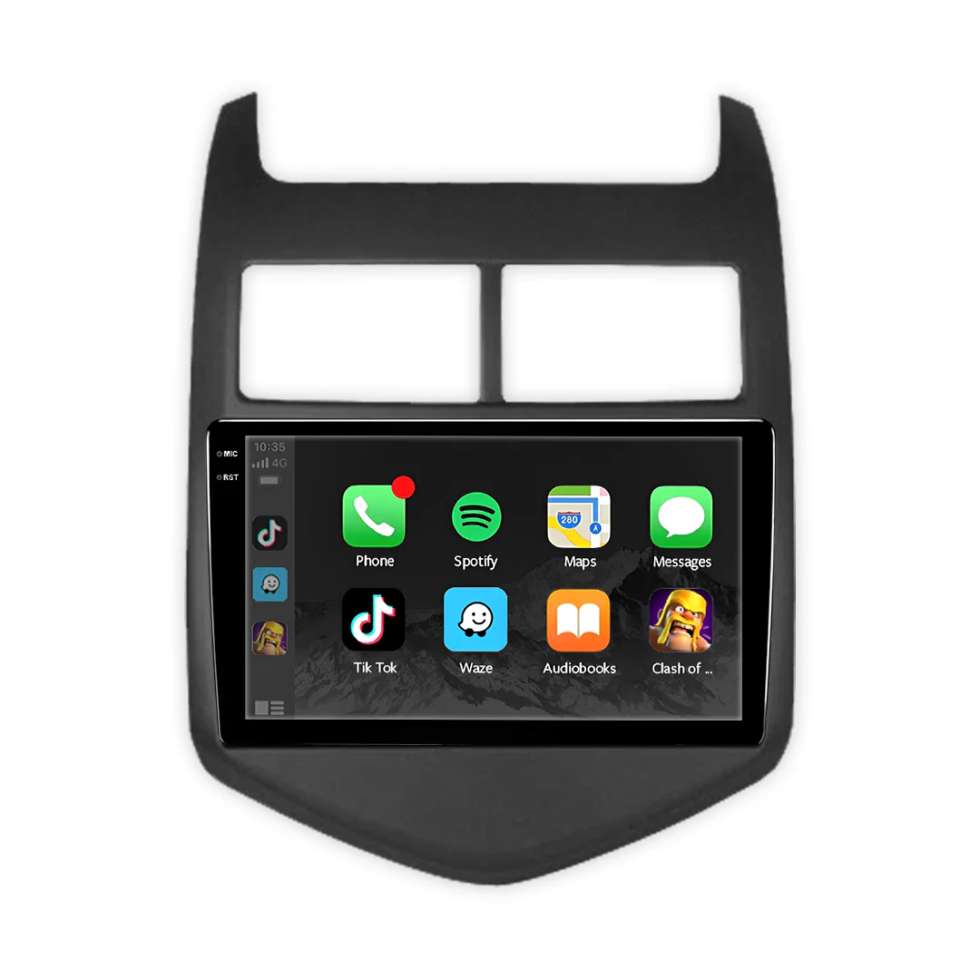 Chevrolet Aveo T300 (2011 - 2015) 9" Wireless Android 13 Touchscreen Stereo for Apple CarPlay / Android Auto - Image 2