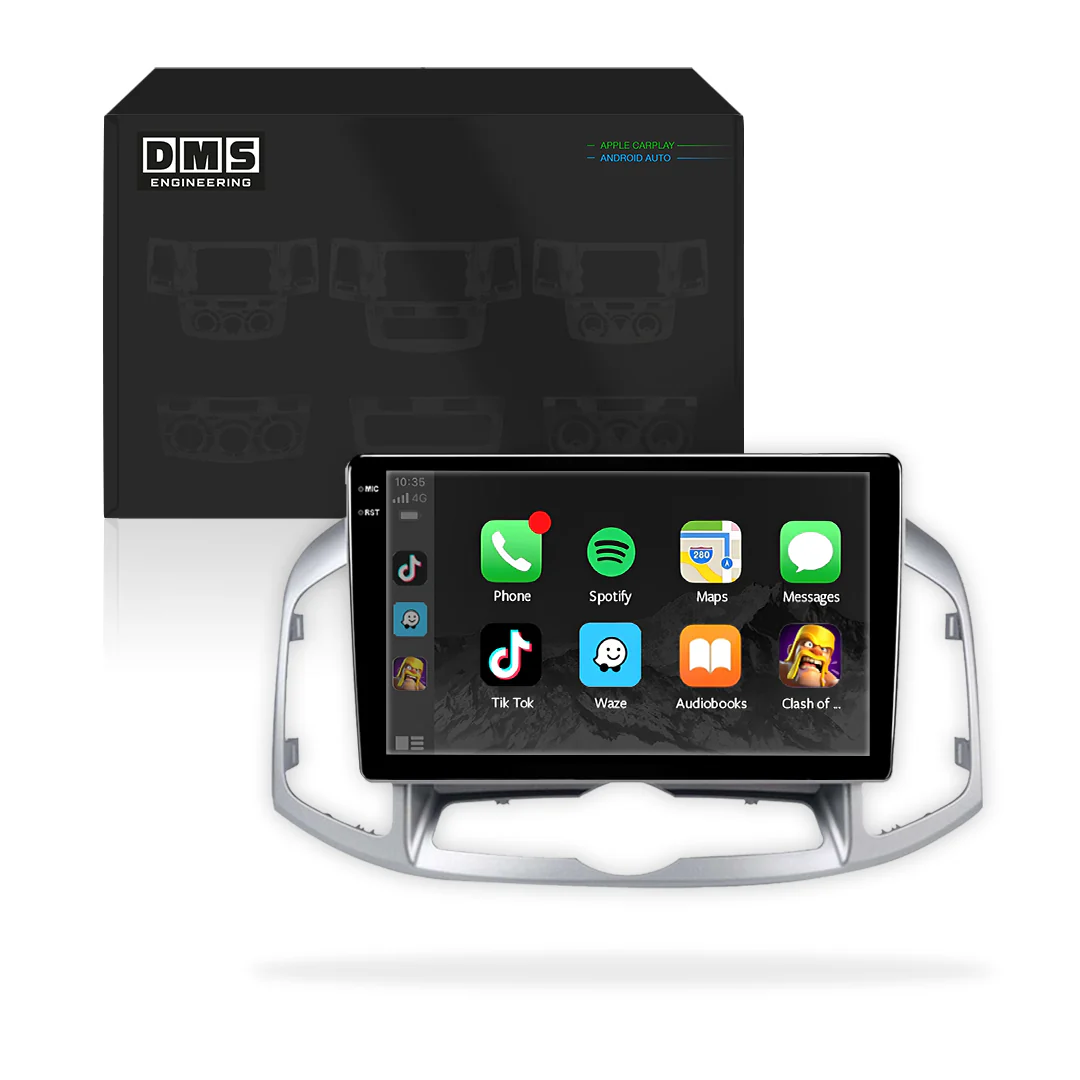 Chevrolet Captiva (2022 - 2026) Autoestéreo Android 9" Inalámbrico con CarPlay y Android Auto