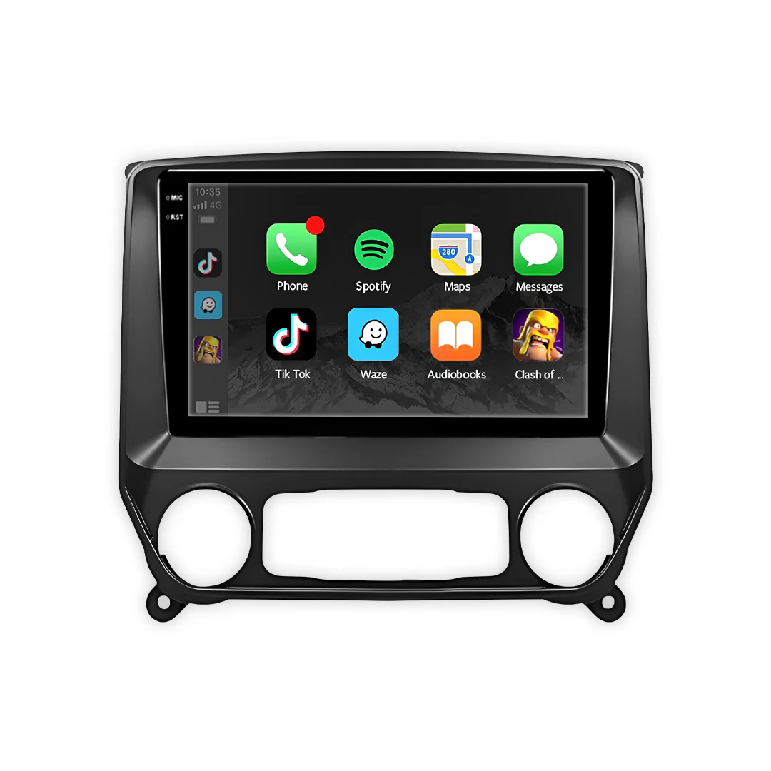 Chevrolet Silverado 1500 (2014 - 2019) Autoestéreo Android 9" Inalámbrico con CarPlay y Android Auto - Image 2