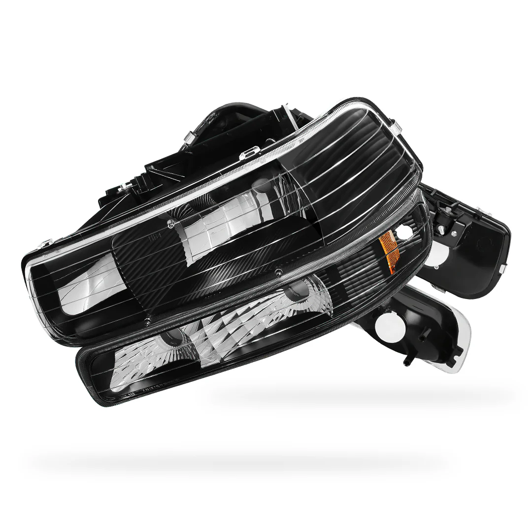 Chevrolet Tahoe (2000 - 2006) Replacement Headlights and Bumper Lights LH + RH - Image 10
