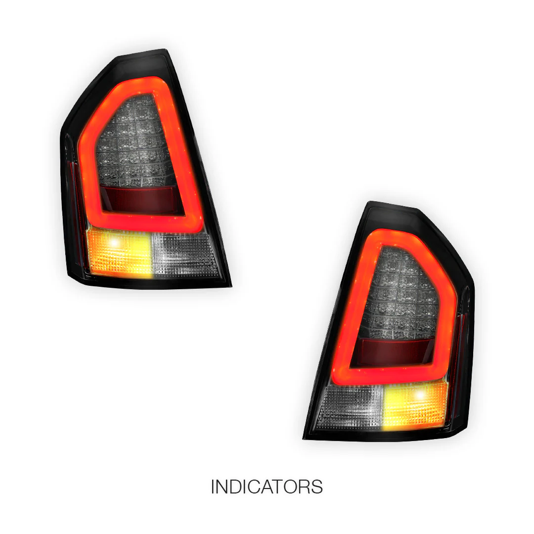 Chrysler 300C (2005 - 2008) 3D LED Tail Lights LH + RH - Image 10