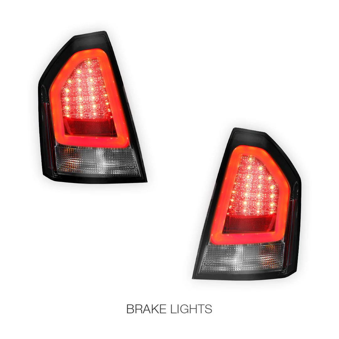 Chrysler 300C (2005 - 2008) 3D LED Tail Lights LH + RH - Image 11