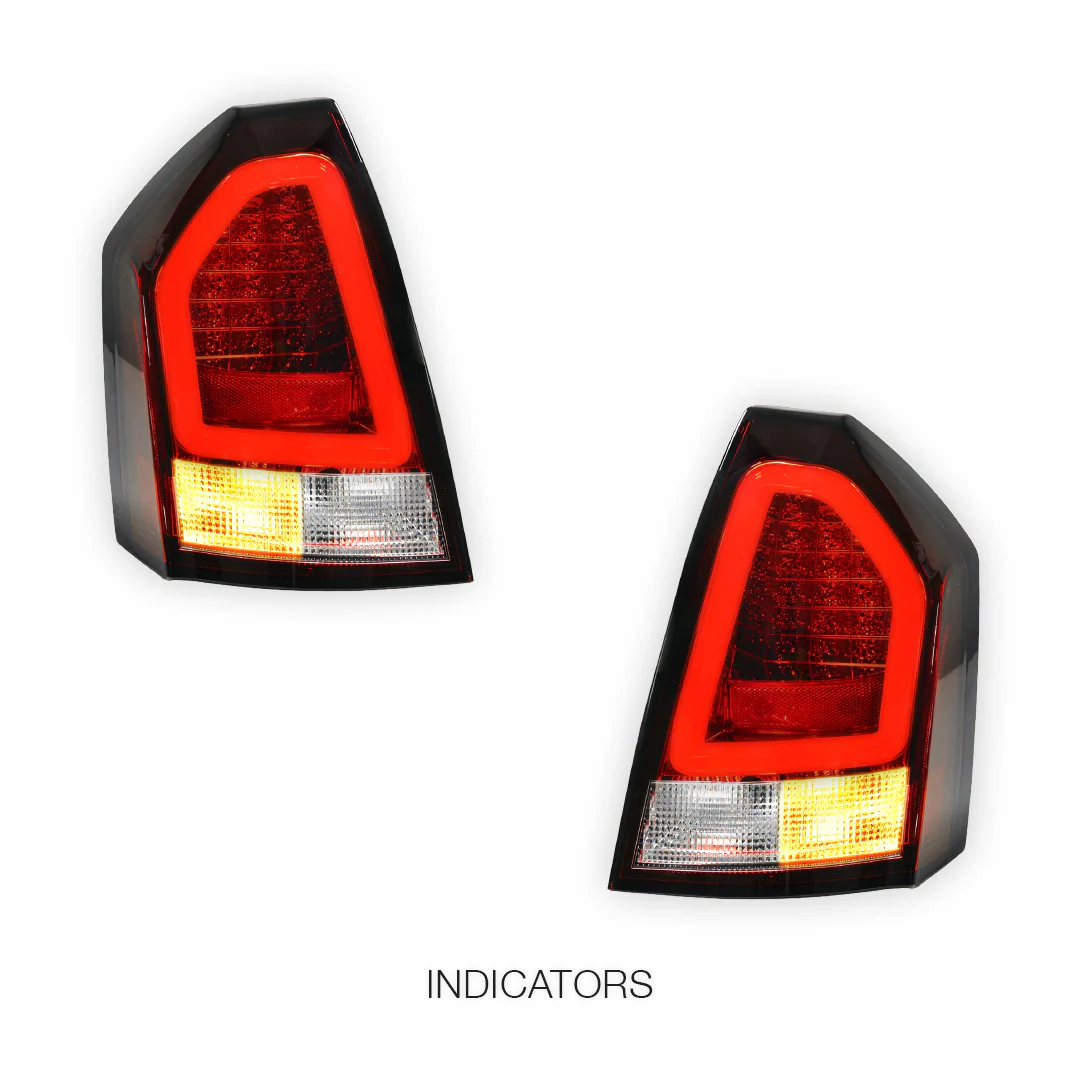 Chrysler 300C (2005 - 2008) 3D LED Tail Lights LH + RH - Image 4