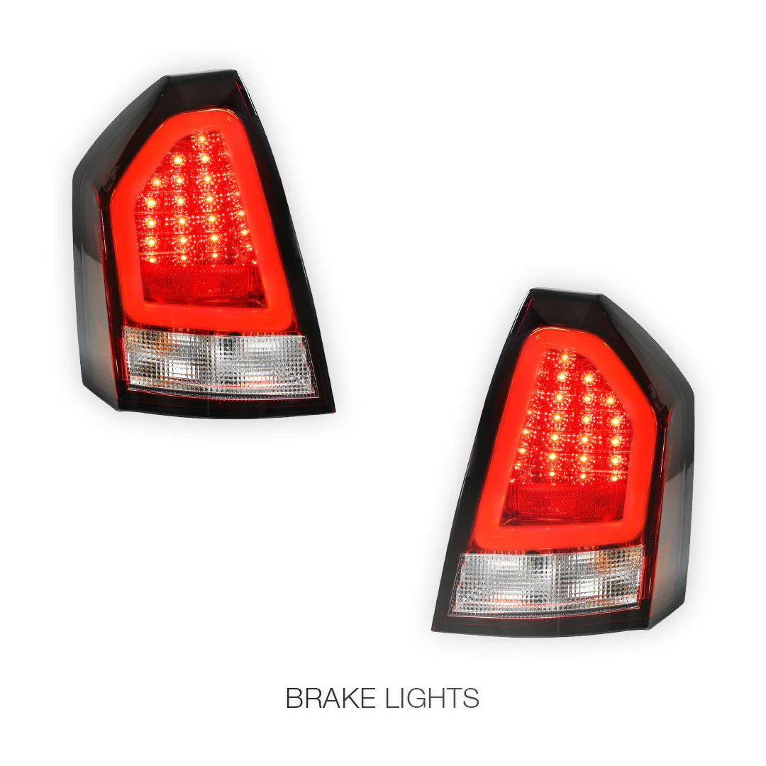Chrysler 300C (2005 - 2008) 3D LED Tail Lights LH + RH - Image 5