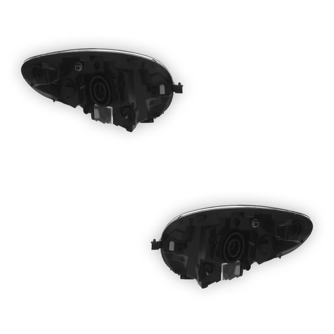 Citroen C1 Black Headlights 2005 - 2015 OEM-Style Aftermarket Left & Right - Image 3