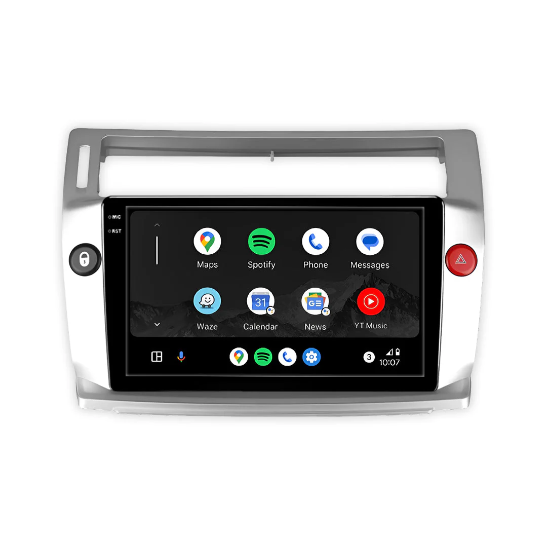 Citroen C4 B7 C-Triomphe / C-Quantre (2004 - 2014) 9" Wireless Android 16 Android Player for Apple CarPlay / Android Auto - Image 3