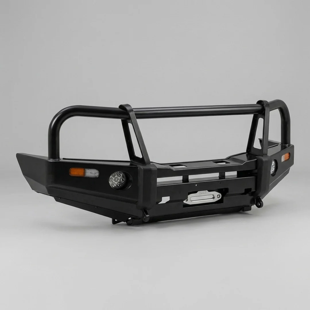 DMS Nissan Navara D40 Thai Built (2008 - 2015) Triple Hoop 63mm Steel Bull Bar ADR Compliant