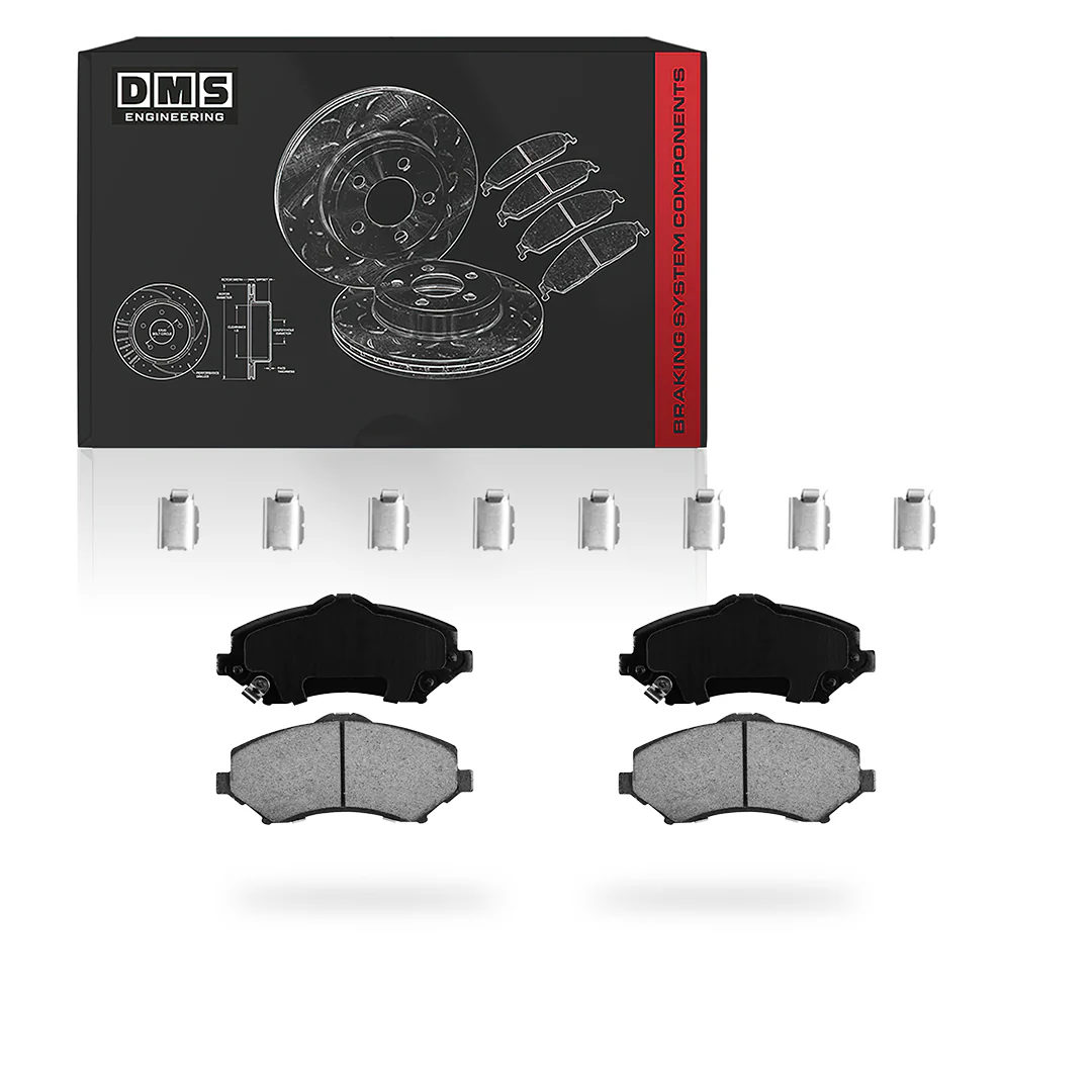 Dodge Journey (2009 - 2012) Front and Rear Standard Brake Rotors and Brake Pads LH + RH - Image 4