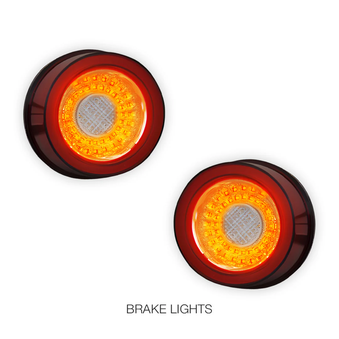 Ferrari 360 (1999 - 2005) Clear Red Full 3D LED Stripe Bar Tail Lights LH + RH - Image 3