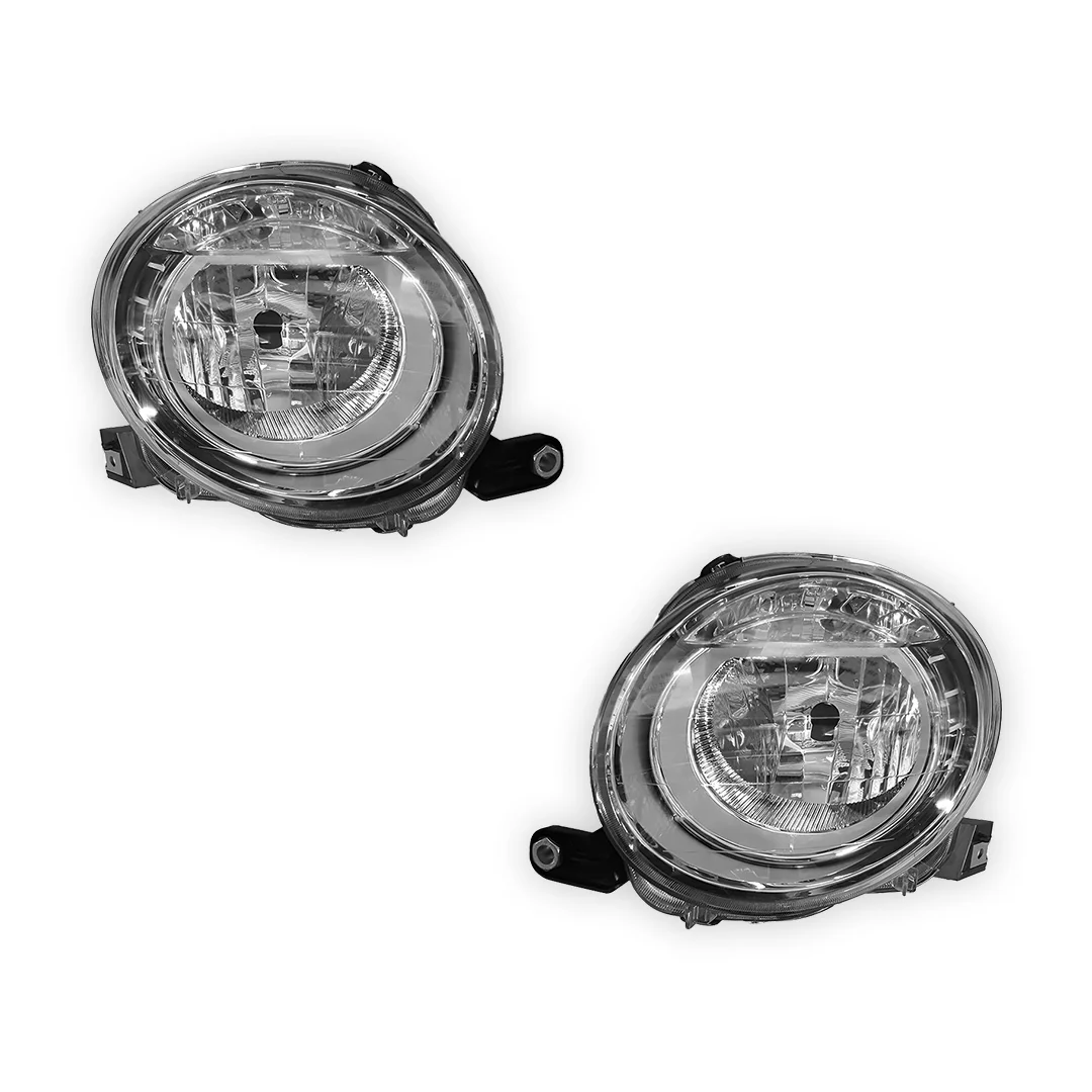 Fiat 500 Series 1 (2008 - 2015) Non-Xenon Upper Headlights LH + RH - Image 4