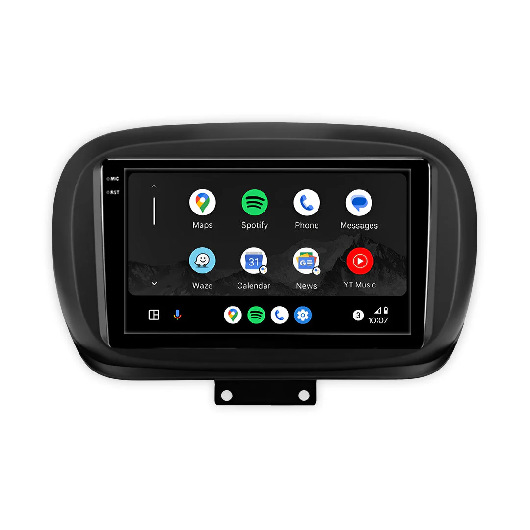 Fiat 500X (2014 - 2020) 9" Android Radio – Wireless Apple CarPlay & Android Auto - Image 3