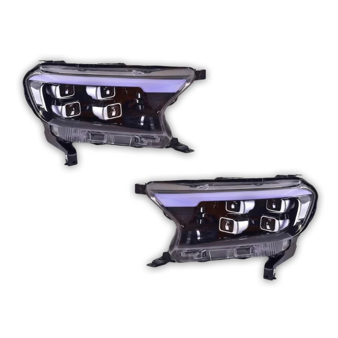 Ford Everest UA (2015 - 2022) LED Spider Eye Headlights LH + RH - Image 7